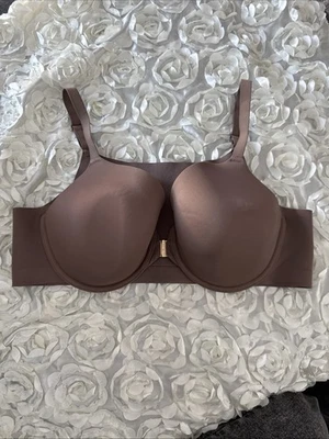 Cacique Lane Bryant Lightly Lined Full Coverage Brown  Bra Size 42C - Image 1 of 4