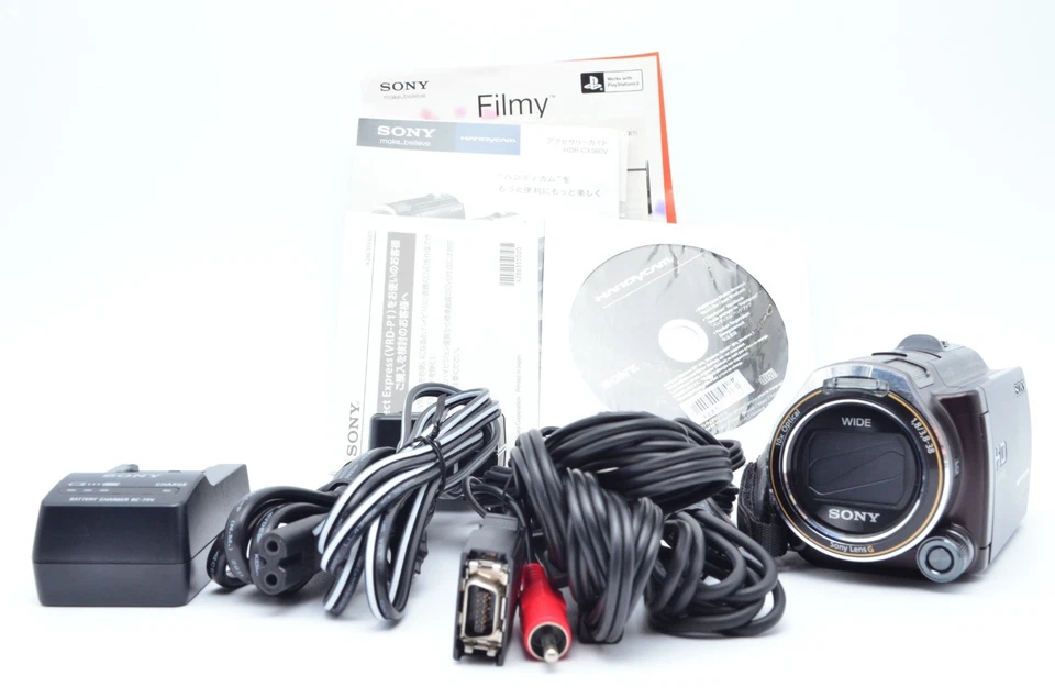 [Near Mint] Sony Handycam HDR-CX560V 64GB Full HD Camcorder Japan Tested - Image 1 of 4