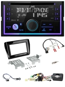JVC Lenkrad USB 2DIN DAB Bluetooth CD Autoradio für Suzuki Swift ab 18 Klavierla - Bild 1 von 11