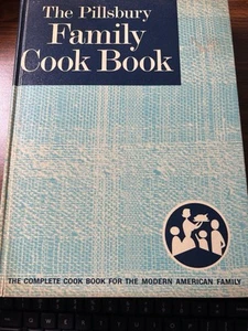 The Pillsbury Family Cook Book 1963 Hardcover 575 pages VTG READ - Imagen 1 de 9