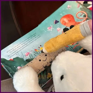 Lindo lápiz creativo suave juguetes de peluche serie de papelería de dibujos animados de 22 cm - Imagen 1 de 24