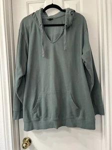 Torrid Cupro Active Hoodie Sweatshirt Grün Größe 4x - Bild 1 von 5