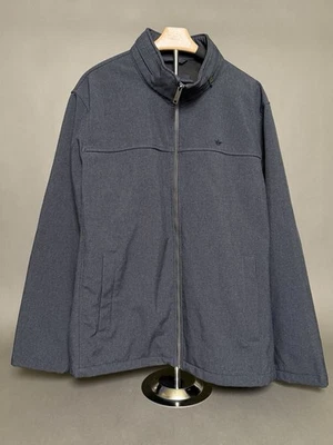 Dockers Jacket Mens 2XL Polyester Full Zip Long Sleeve Bomber Blue - Image 1 of 4