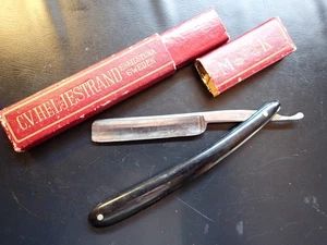 VINTAGE RASIERMESSER HELJESTRAND MK No.2 ESKILSTUNA SWEDEN SWEDISH - Bild 1 von 9