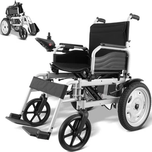 Foldable Electric Wheelchair Intelligent Motorized Power Chair All Terrain - Picture 1 of 12