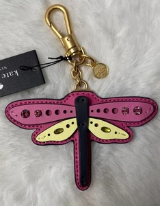 New Kate Spade Dragonfly Key Fob Bag Charm Key Chain - Picture 1 of 4
