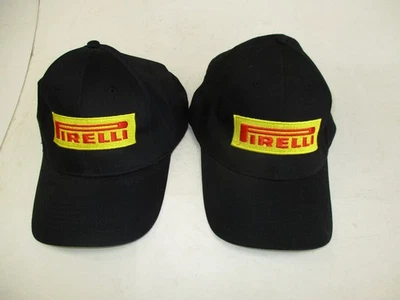 NUEVO PIRELLI Neumáticos Mercancía Oficial Negro Ajustable Gorra de Béisbol Gorra Nuevo de Lote Antiguo Foto 1 de 4