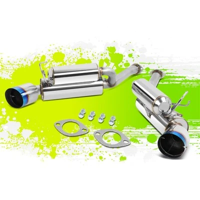 PARA 03-09 350Z/G35 S.STEEL 4.5" SILENCIADOR PUNTA QUEMADA ESCAPE EJE TRASERO/EJE TRASERO Foto 1 de 4