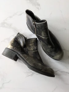 Timberland Ortholite Black Gold Chelsea boots size UK 4.5  - Picture 1 of 7