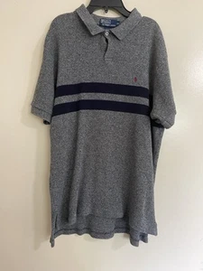 VTG Polo By Ralph Lauren Short Sleeve Knit Color Block Pullover Sweater Sz XL - Picture 1 of 5