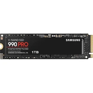 NEW SEALED Samsung 990 PRO 1TB M.2 NVMe Internal SSD - Black (MZ-V9P1T0B/AM) - Photo 1/1