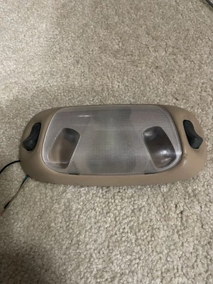 1999 - 2007 FORD F150 F250 F350 OVERHEAD INTERIOR MAP DOME Darker TAN LED Bulbs - Image 1 of 4