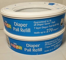 Baby Diaper Pail Refill Bags Fits all Diaper Genie Pails 7 layer Diaper Pail 270