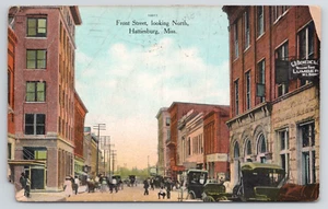 Hattiesburg MS Front Street Scene Looking North Mississippi Postcard 1910's - Picture 1 of 7