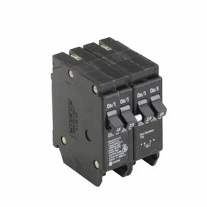 BQ2252115 - Cutler Hammer Feed-Thru 240V 25A 2 pole circuit breaker 10kA@240V - Picture 1 of 4