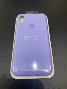 Apple iPhone XS Max Silicone Case - Violet - Picture 1 of 2