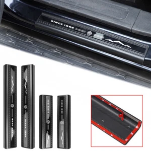 Protectores de entrada de umbral de puerta compatibles con Ford Bronco 4D 21-25 con reflectante - Imagen 1 de 9