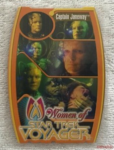 2001 Rittenhouse Star Women of Trek HoloFEX JANEWAY AS BORG #M1 MorFEX
