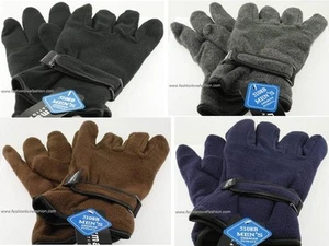 1 par de guantes de lana de invierno para hombre con aislamiento térmico guantes de trabajo, conducción - Imagen 1 de 10