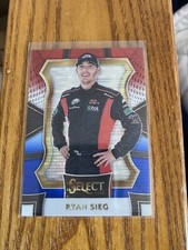 2017 Select Racing Grandstand Red White Blue Prizm #72 Ryan Sieg /299 