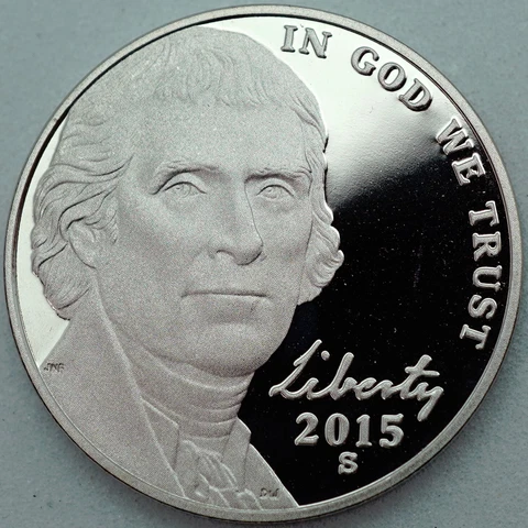 2015-S Proof Jefferson Nickel Cover