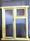 NEW Wooden Timber Traditional Casement Window with One Top and One Side Opener!