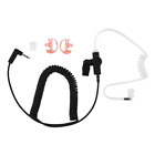 3.5mm Universal Listen Only Acoustic Tube Earpiece Headset With Earmolds Fo MAI