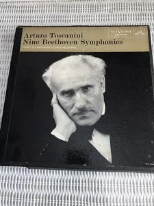 Arturo Toscanini, NBC Symphony Orchestra - Nine Beethoven Symphonies 7 LP'S 1958 - Picture 1 of 7