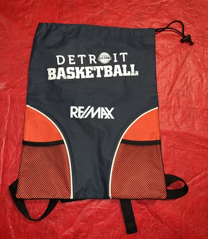 Detroit Pistons Basektball Backpack Bag Cover