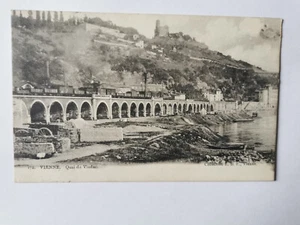 CPA 38 VIENNE - Quai du Viaduc - Imagen 1 de 2