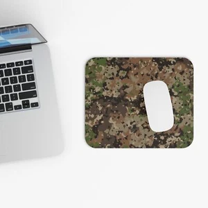 Natural Camo Mouse Pad (Rectangle), Hunting Camouflage Design - Picture 1 of 5
