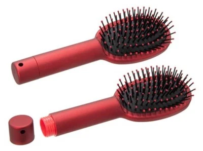 EVERGREEENLABS Stash Haarbürsten Safe Versteck - Rot mit cleverem Geheimfach Geldversteck