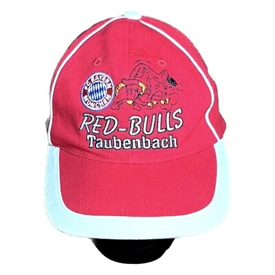 FC Bayern Fan Cappy Mütze Fußball Red Bulls Taubenbach Unbenutzt hat - Bild 1 von 4