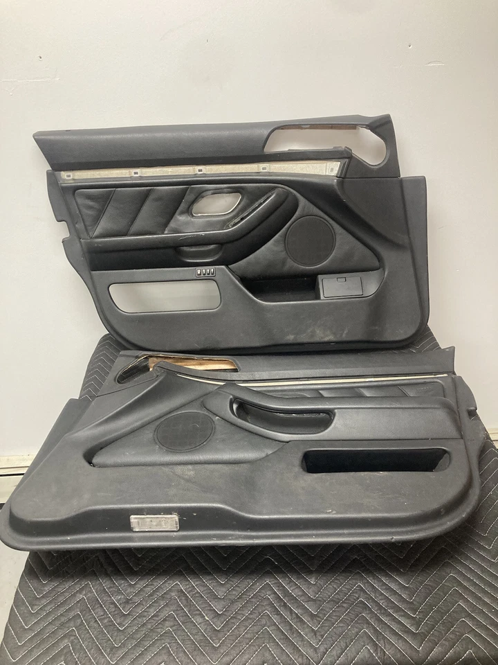 Tarjetas de puerta delantera interior izquierda derecha BMW E39 1997-03 540i 528i OEM #120M Foto 1 de 4