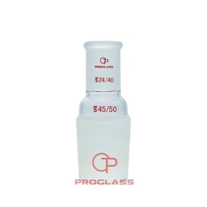 Proglass A Glass Reducing Connecting Adapter TOP 24/40 Bottom 45/50 - Picture 1 of 1
