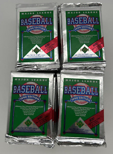 1990 Upper Deck Baseball Cards-1 Sealed Wax PACK From Box 15 Cards-Hologram Team