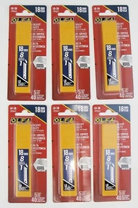 CAJA de 6 - Hoja de afeitar utilitaria a presión de acero al carbono LB-5B - Imagen 1 de 5