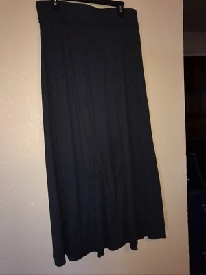 Maxi falda térmica de algodón spandex CAbi XL gris carbón para mujer #641 Foto 1 de 4