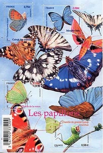 STAMP / TIMBRE DE FRANCE N° F4498 ** NATURE / LES PAPILLONS - Foto 1 di 1