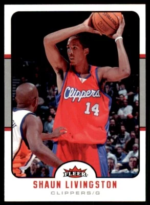 2006-07 Fleer Shaun Livingston Los Angeles Clippers #81 - Imagem 1 de 2