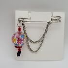 Japanese Furin Wind Chime Brooch Pin
