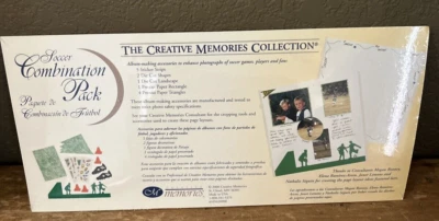 Creative Memories Soccer Combination Pack Scrapbook Stickers New Sealed - Image 1 of 4