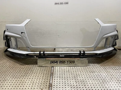 ПЕРЕДНИЙ БАМПЕР AUDI S5 S-LINE 2017 2018 БЕЛЫЙ ОТ ОРИГИНАЛЬНОГО ПРОИЗВОДИТЕЛЯ 8W6807437F - Изображение 1 из 4