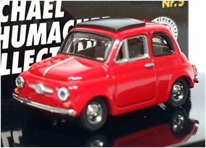 Minichamps 1/64 Scale Diecast MSC 641104 - Fiat 500 - Red