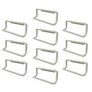 Decorative Kitchen Dish Towel Holder for Cabinet, Pack of 10 (Beige) - Picture 1 of 2