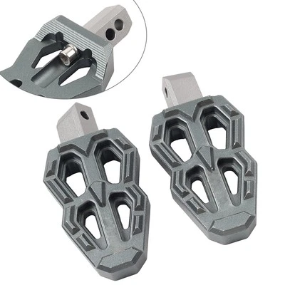 Rear Foot Pedal Grey Footpegs For Benelli TNT 600 300 302S For QJMotor 350 400 — 第 1/4 张图片