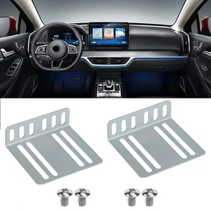 Praktisches 2 DIN Stereo Einbauset kompatibel mit mehreren Fahrzeugen - Picture 1 of 6
