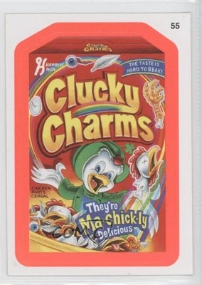 2011 Topps Wacky Packages All New Series 8 Pink Clucky Charms #55 1z6 - Image 1 of 3