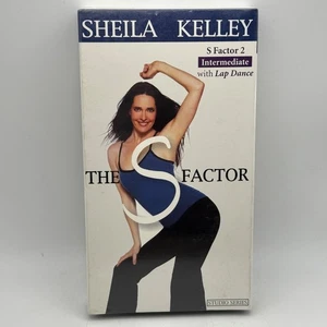 Sheila Kelley S Factor 2 Intermediate with Lap Dance - VHS Tape SEALED NOS - Picture 1 of 6