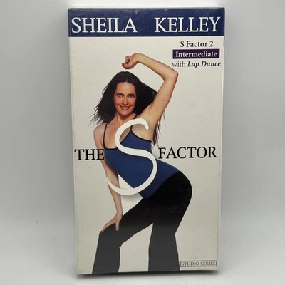 Sheila Kelley S Factor 2 Intermediate with Lap Dance - VHS Tape SEALED NOS - Image 1 of 4